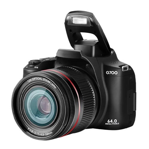 3.0-inch IPS screen 12X optical zoom Vlog camera