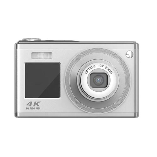 4K HD Optical Zoom Digital Camera 60MP Dual Screen Selfie Camera